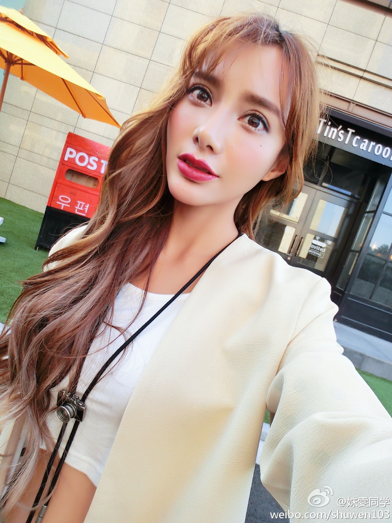 福师大中俄混血校花姝雯同学走红私照美到窒息 1